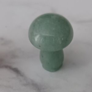 4/$40 Green Crystal Mushroom - Gemstone